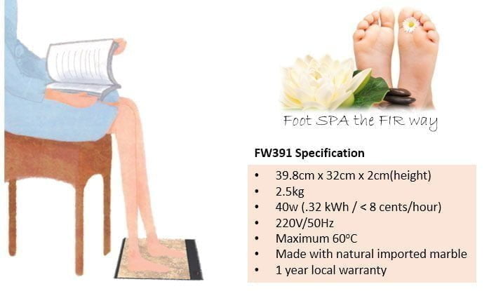 Far Infra FIR Foot Warmer